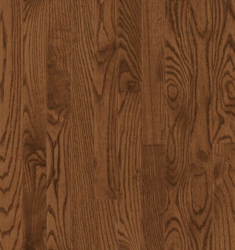 Bruce Dundee Wide Plank ~ Red Oak Saddle 5"-0