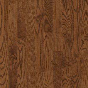 Bruce Dundee Wide Plank ~ Red Oak Saddle 4"-0